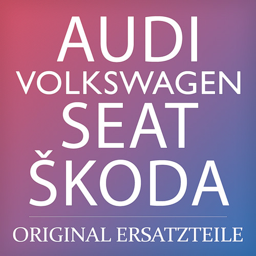 Original audi skoda - vw,
